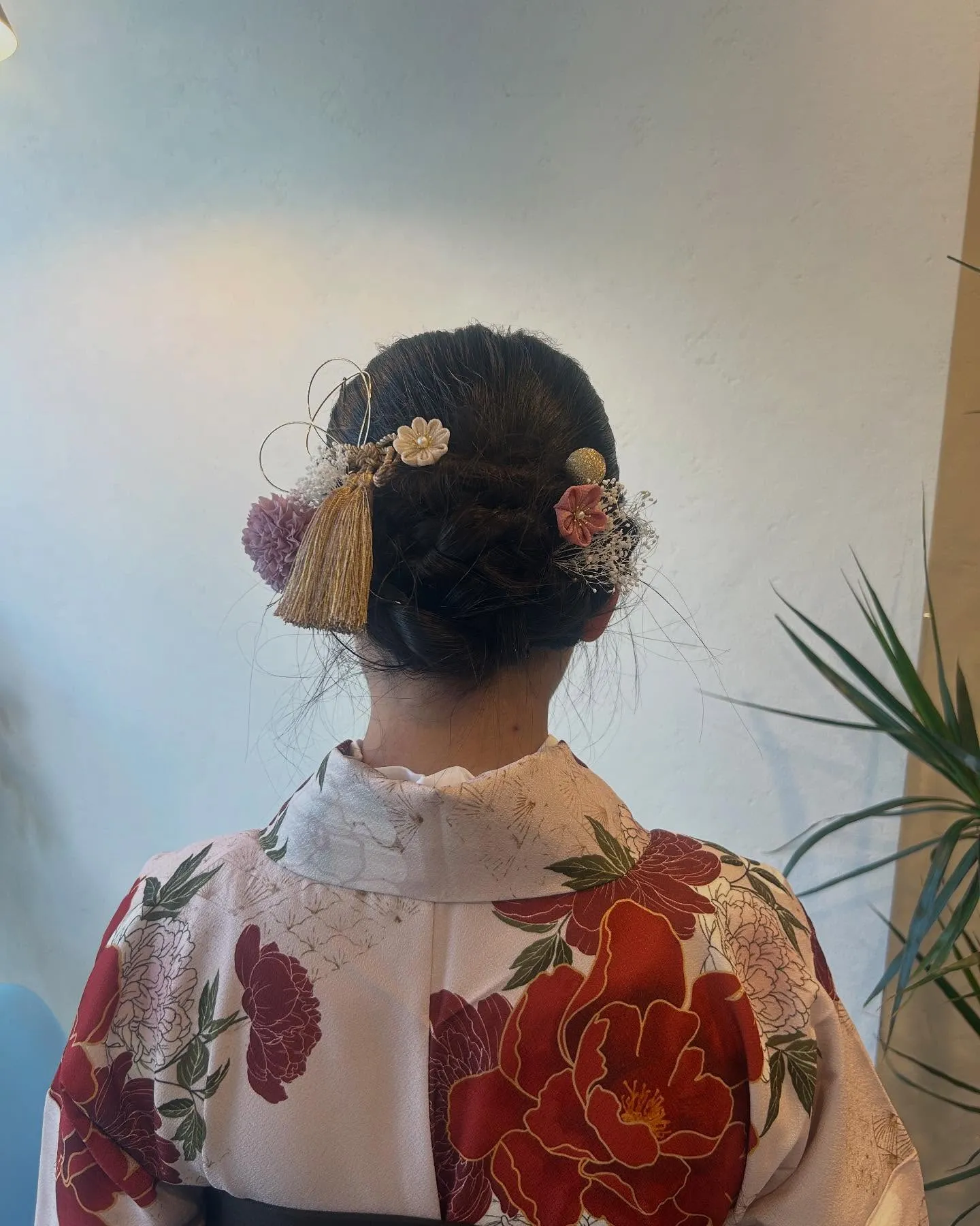 能見台　美容室　✂︎袴　ヘアスタイル