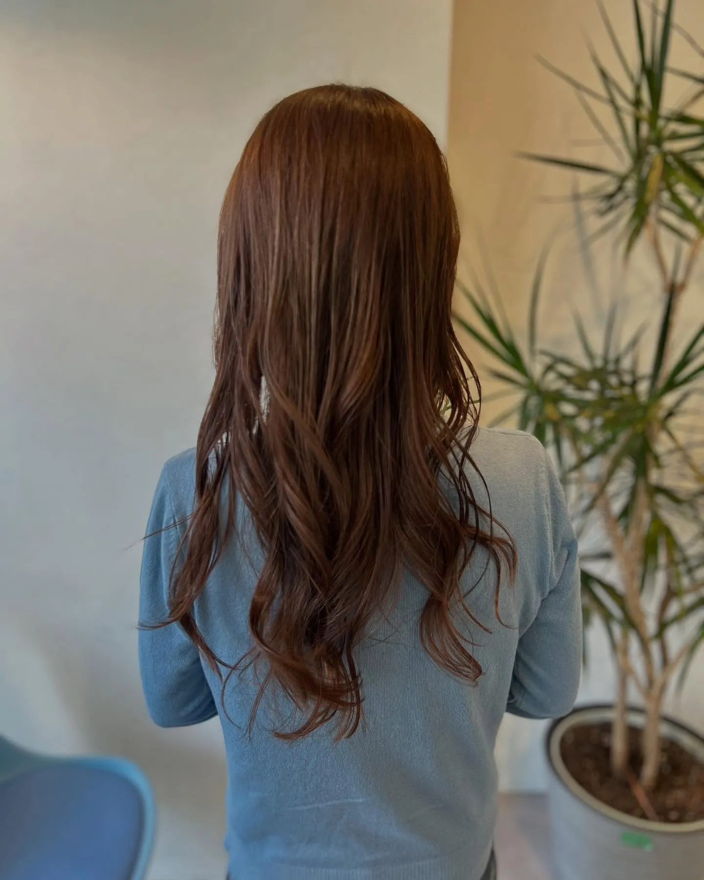 能見台　美容室　✂︎ピンクベージュカラー