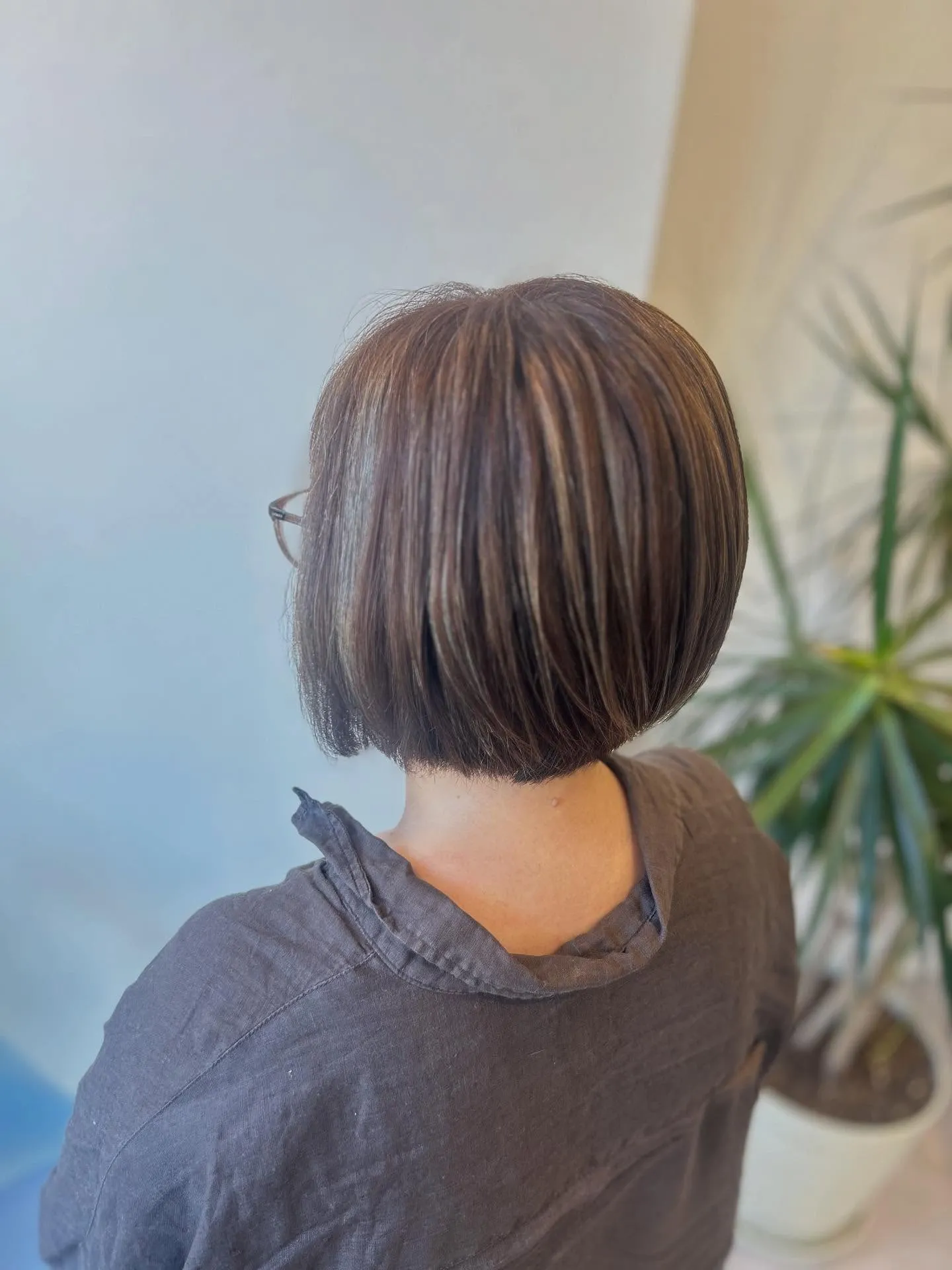 能見台 美容室 ✂︎秋の新色カラー✖️ショートボブ