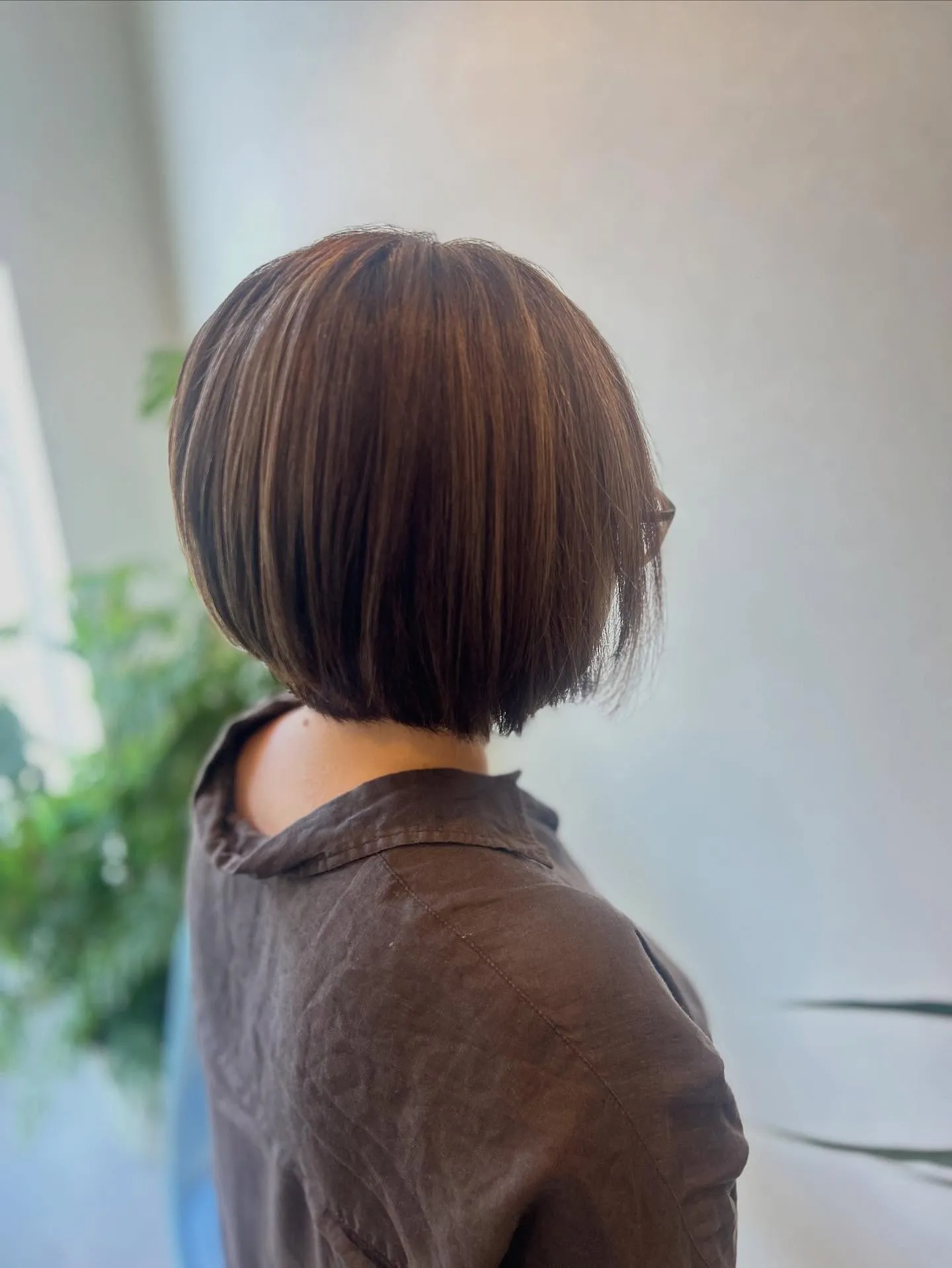 能見台 美容室 ✂︎秋の新色カラー✖️ショートボブ