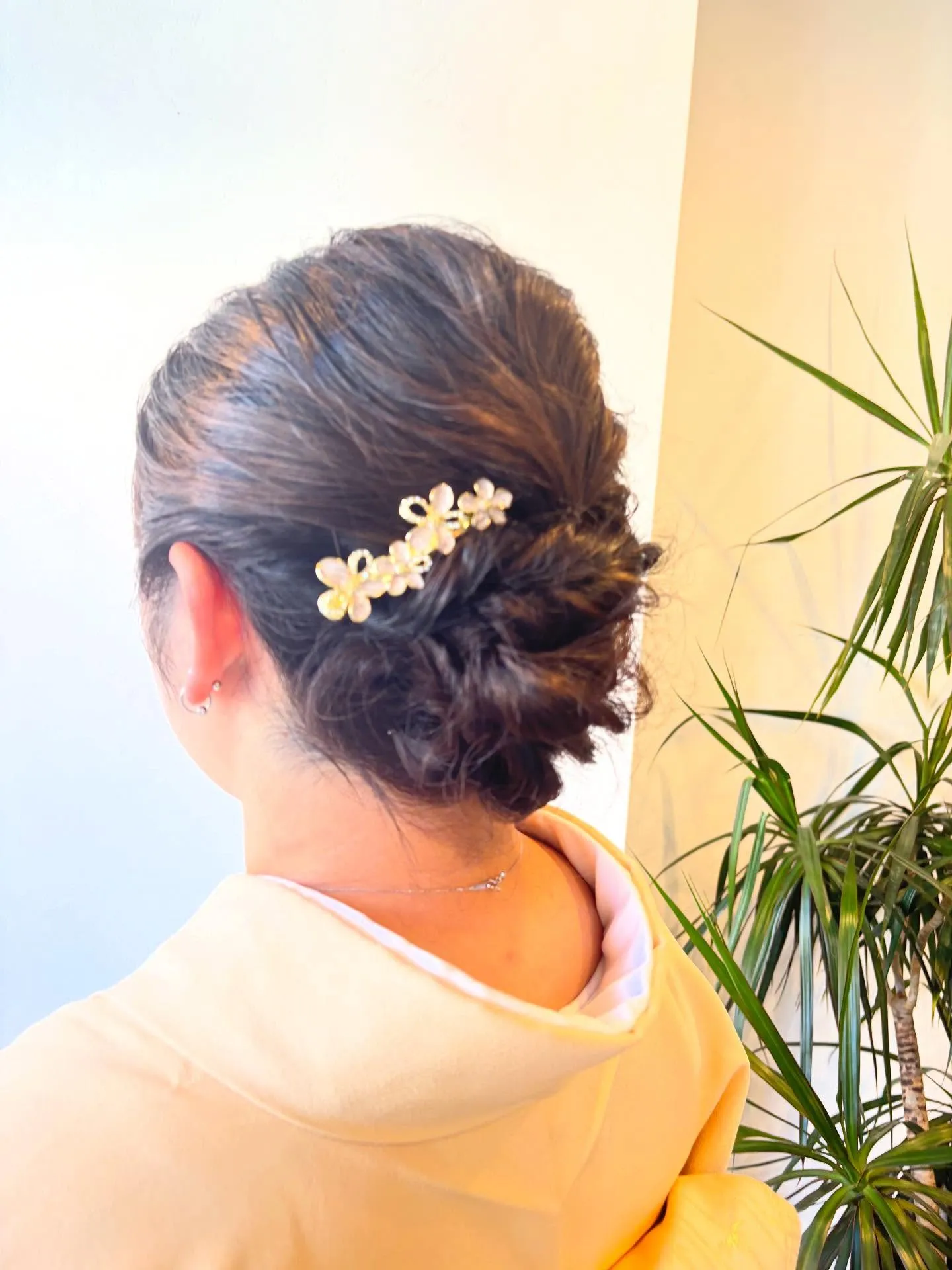 能見台 美容室 ✂︎お着物ヘアセット